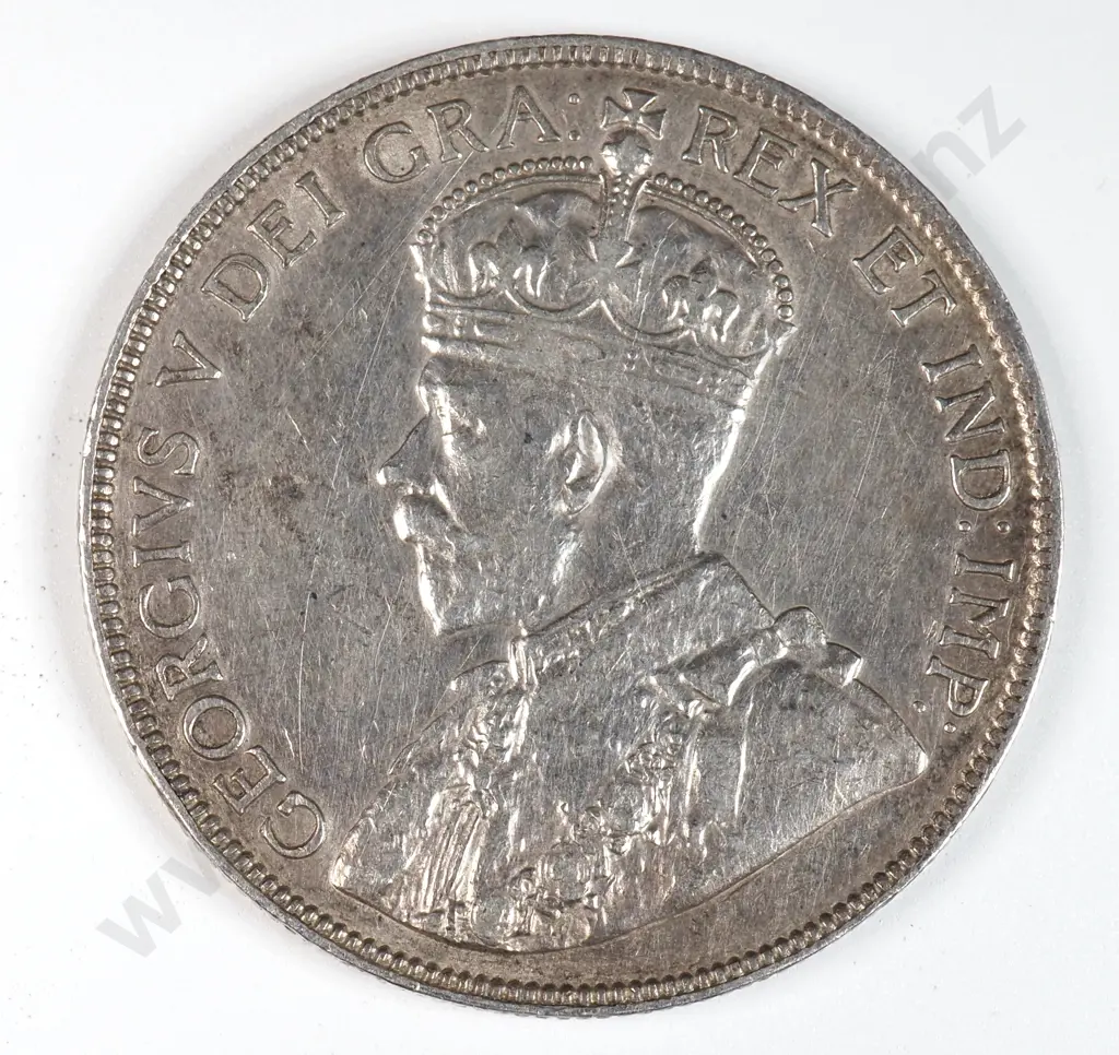 Canada 1917 Fifty Cents, Extremely Fine Image 1++
