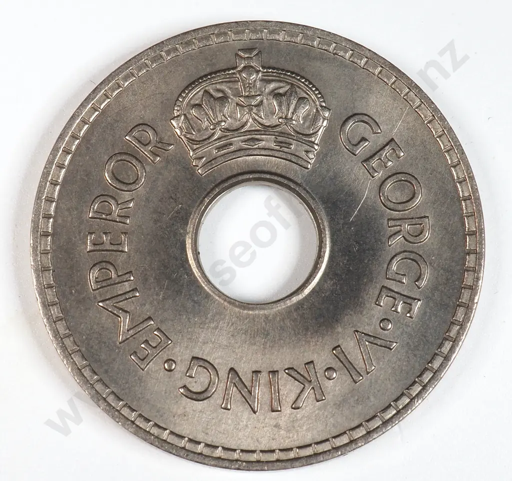 Fiji 1940 One Penny, Uncirculated Image 1++