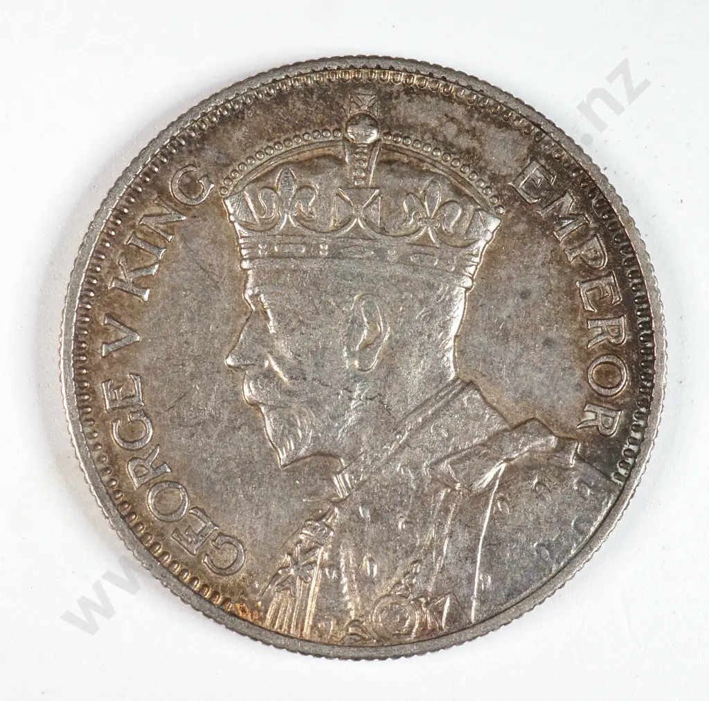 Fiji 1935 Shilling, Extremely Fine Image 1++
