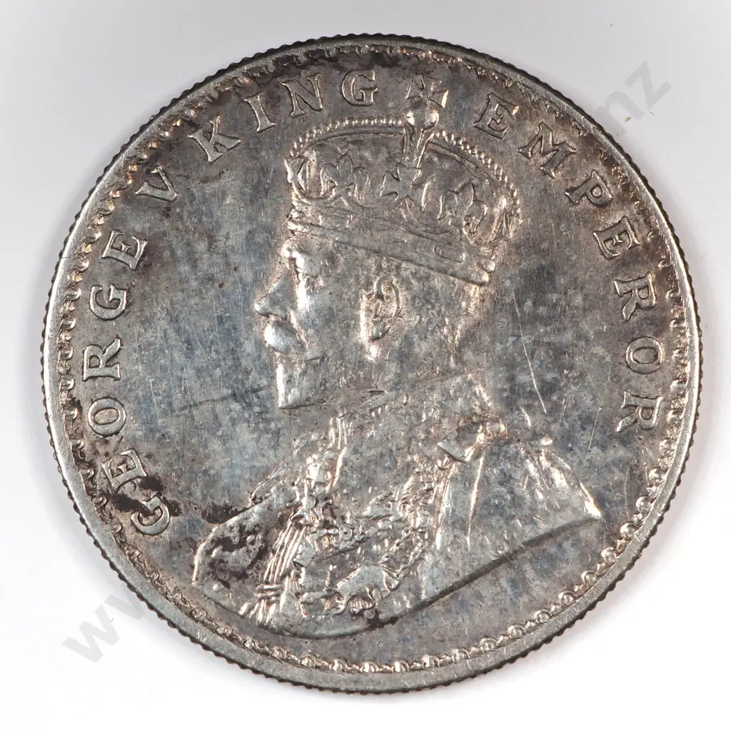 India 1917 One Rupee, Very Fine Image 1++