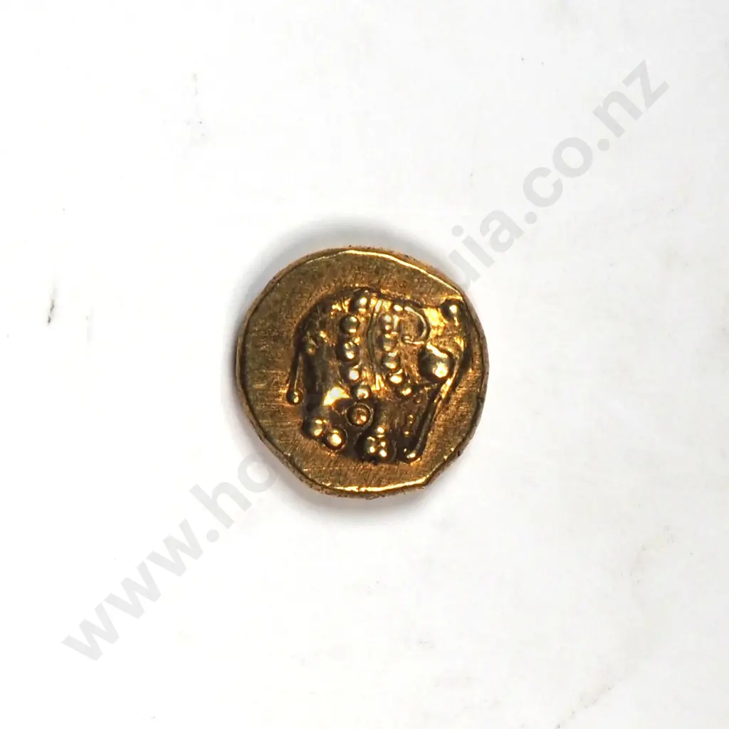 India 11 Carat Gold Fanam Image 1++
