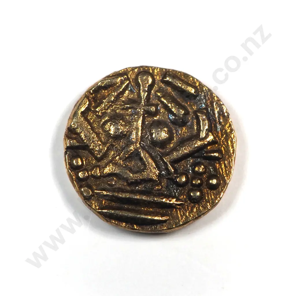 India 11 Carat Gold Fanam Image 1++