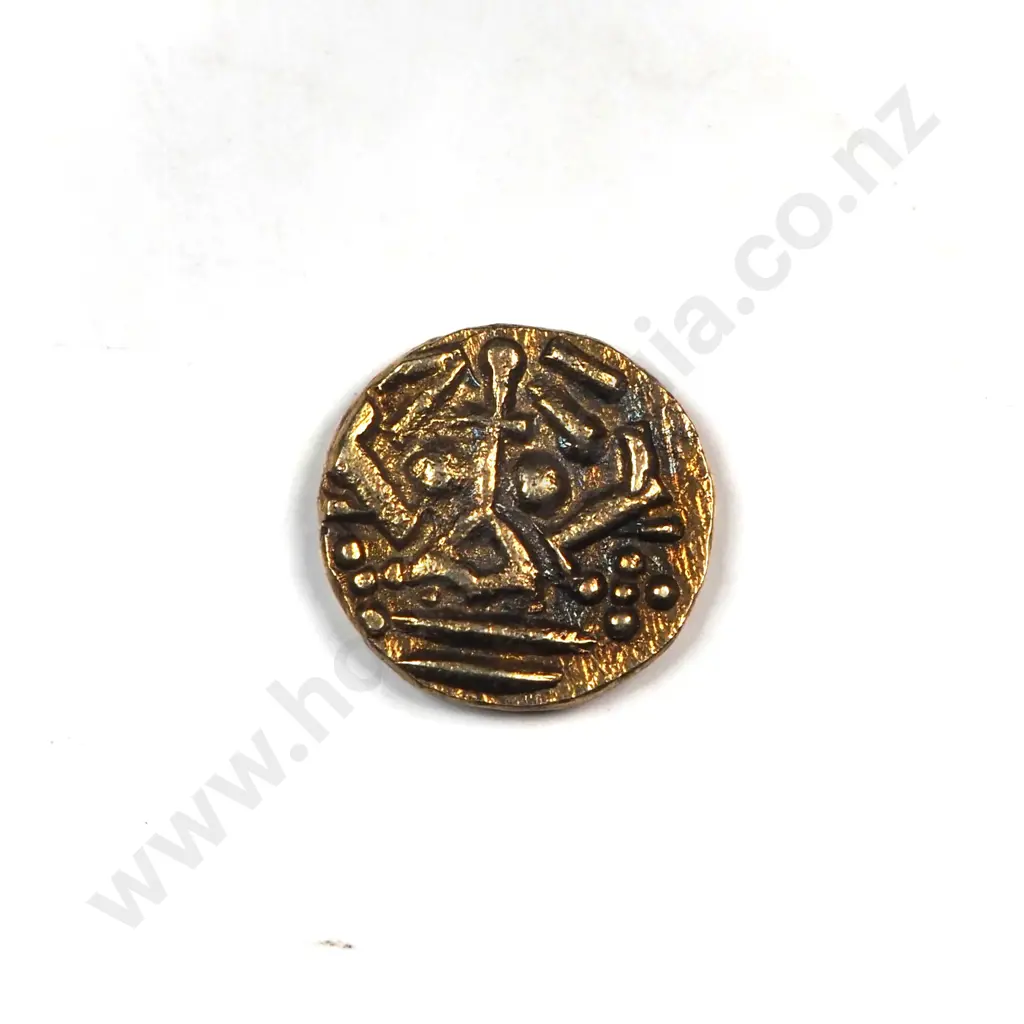 India 11 Carat Gold Fanam Image 1++