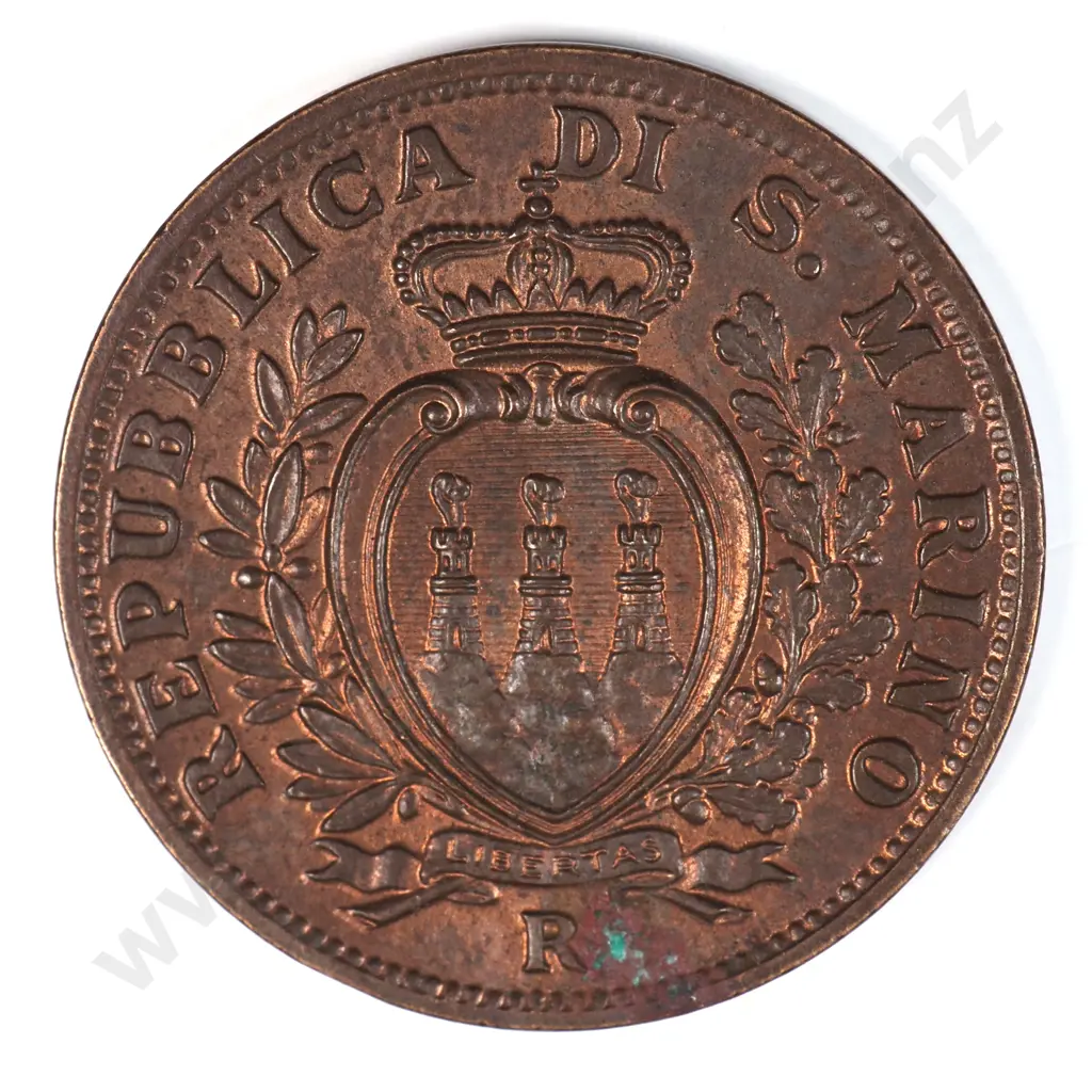 Italy 1938 Five Cents, Extremely Fine Image 1++