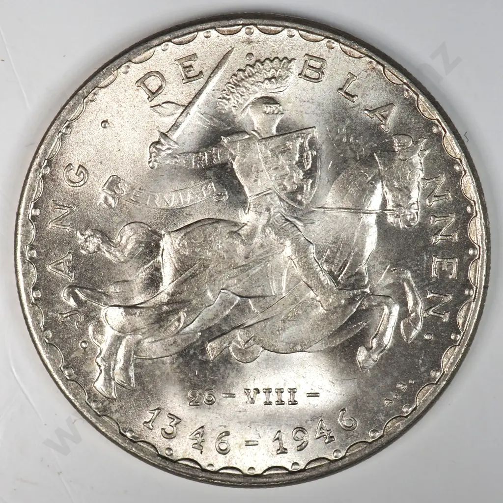 Luxembourg 1946 Fifty Francs, Uncirculated Image 1++