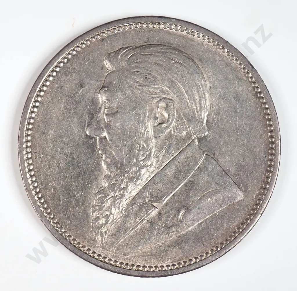 South Africa 1897 Two Shillings, Extremely Fine Image 1++