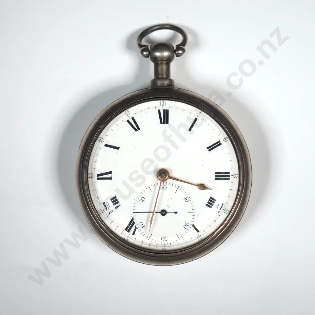 1809 Pair Case Sterling Silver Pocket Watch by WM Young Dundee Image 1++