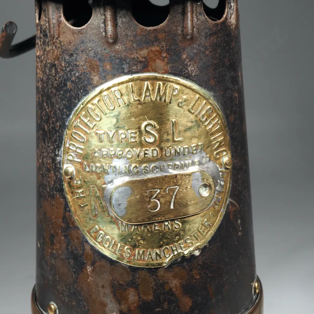 An Eccles Type SL Miner's Safety Lamp Image 1++