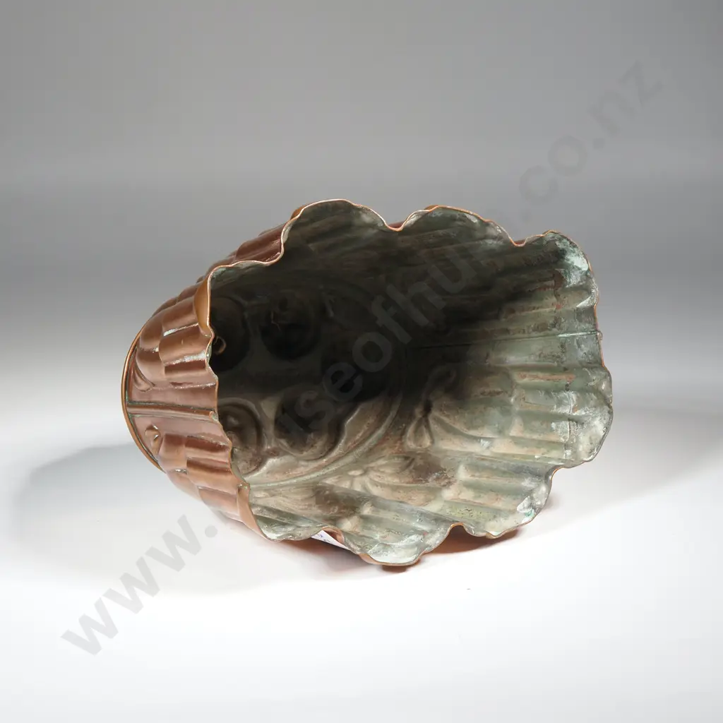 Antique Victorian Henry Loveridge HL & Co Copper Jelly Mould Image 1++