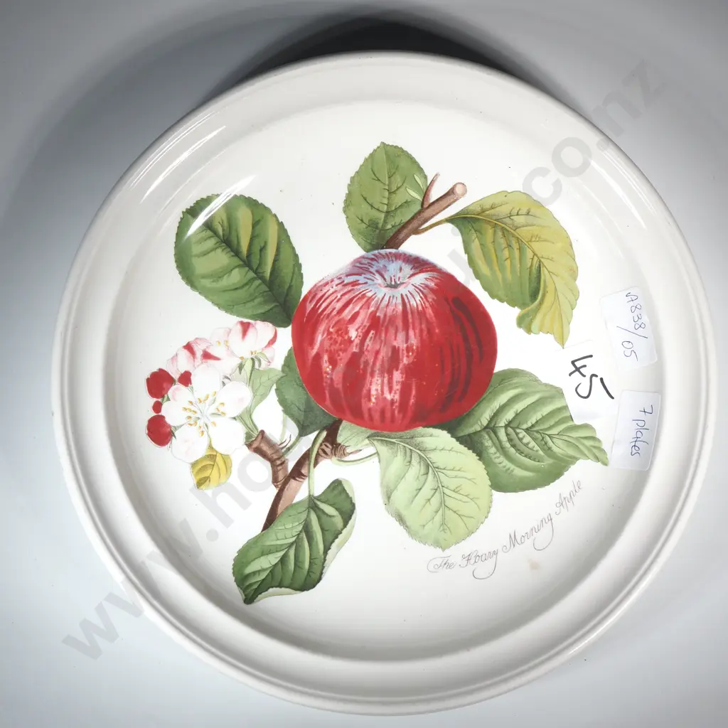 Seven Portmeirion Pomana Large Dinner Plates Image 1++
