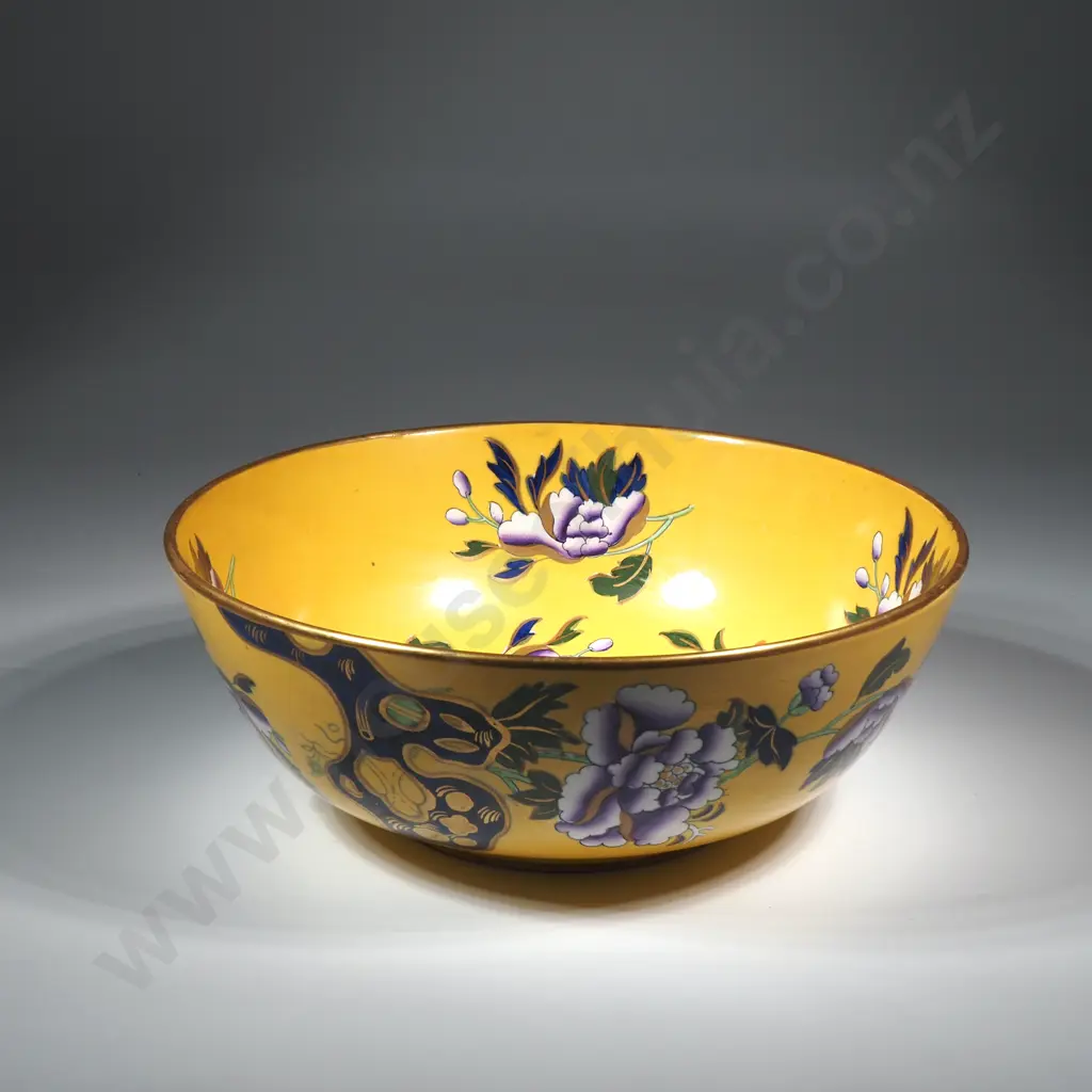 Antique Mason's Patent Ironstone Bowl Image 1++