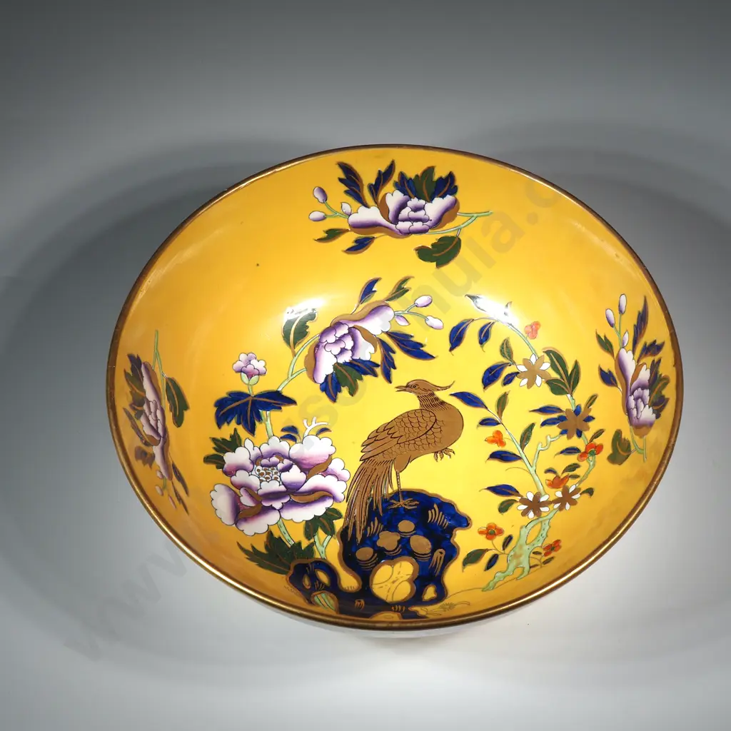 Antique Mason's Patent Ironstone Bowl Image 1++