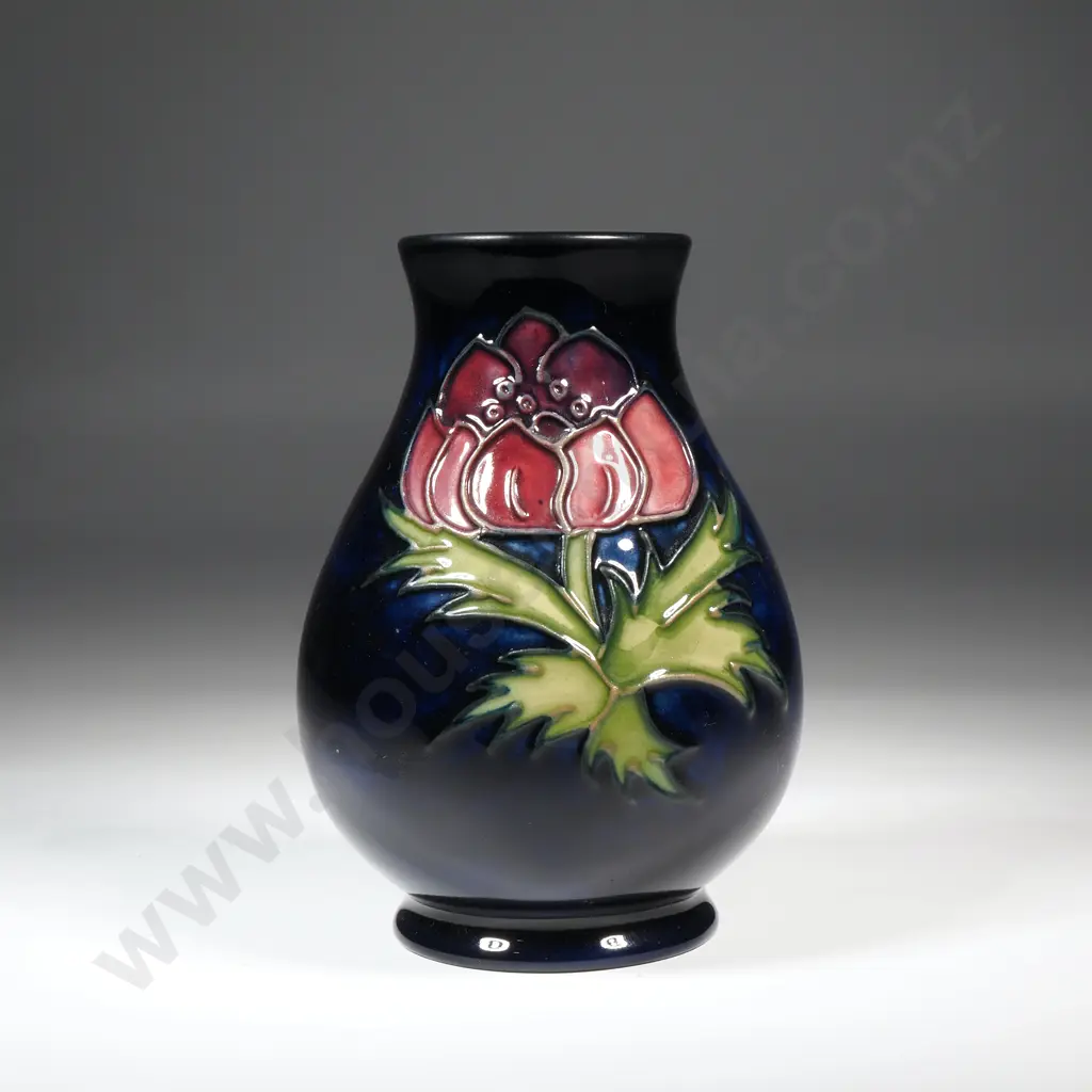 Small Moorcroft Vase in Anemone Pattern Image 1++