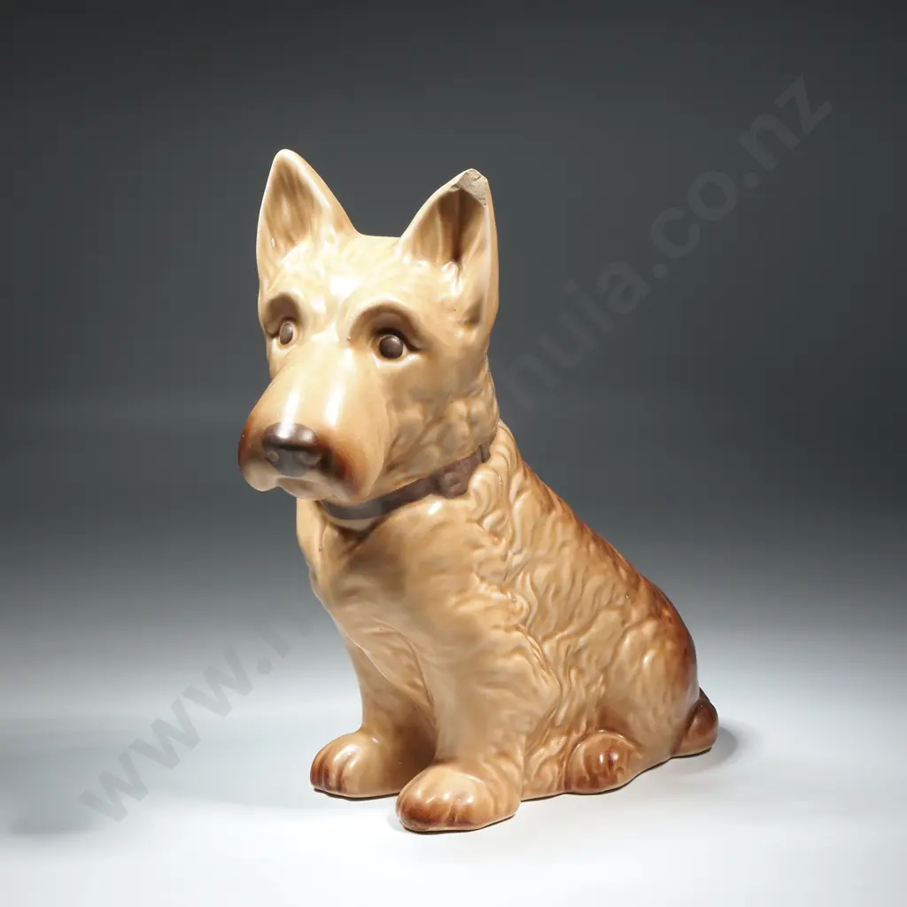 Large Brown Sylvac Terrier Dog Image 1++