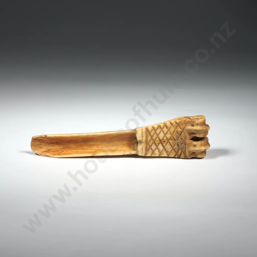 Antique Bone Apple Corer Image 1++