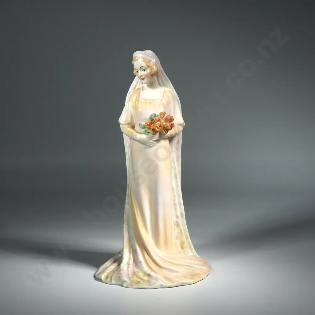 Vintage Royal Doulton Figure "The Bride" Image 1++