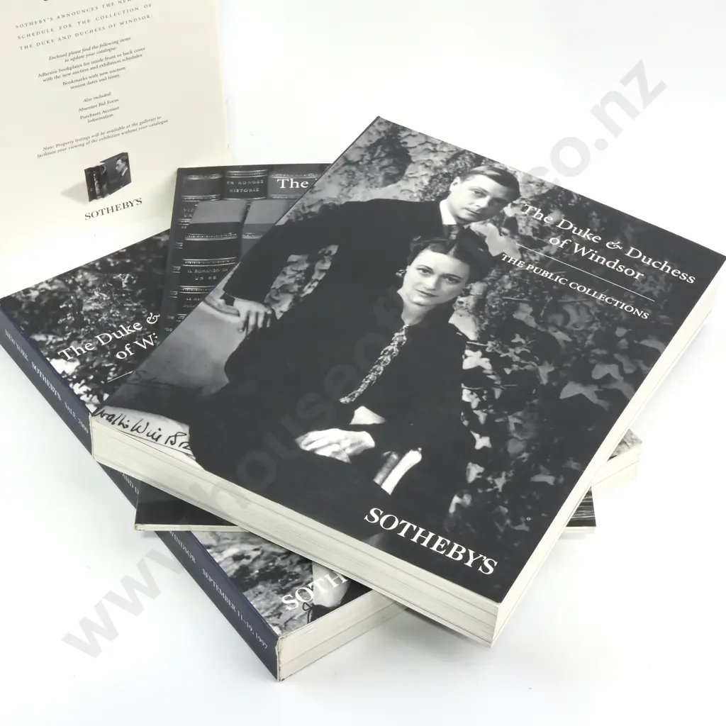New York Sotheby's - The Duke & Duchess of Windsor - September 1997 Image 1++