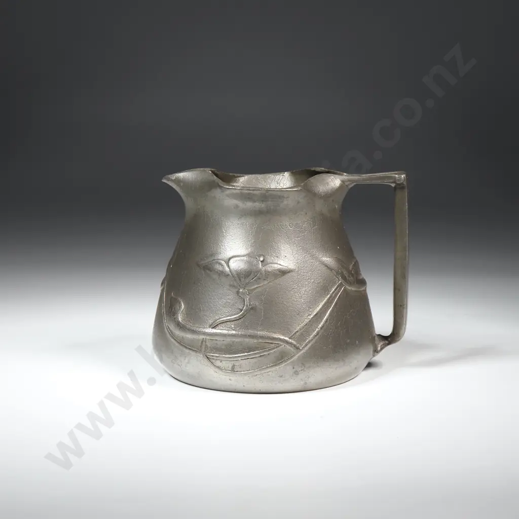 Antique Art Nouveau Tudric Pewter Creamer - Archibald Knox for Liberty Image 1++