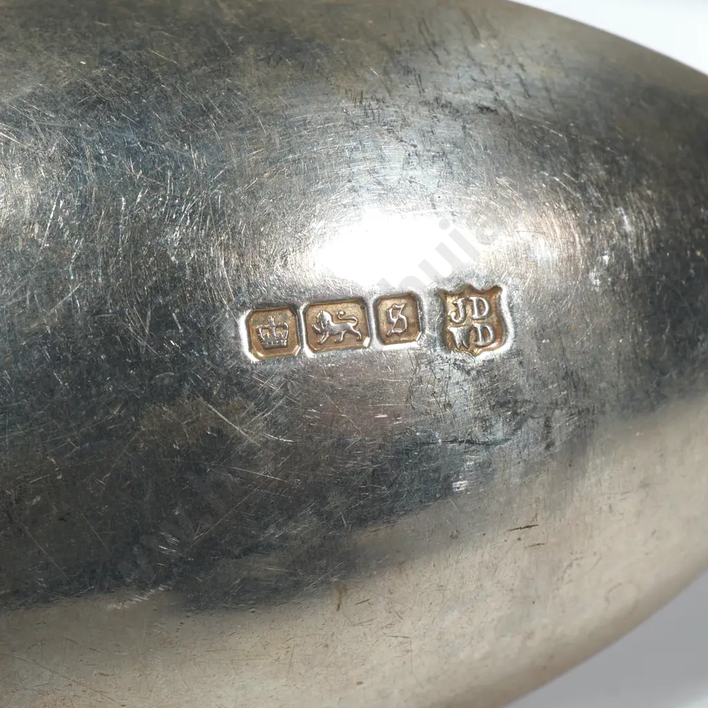 Two Sterling Silver Salad Set w English Hallmarks Image 1++