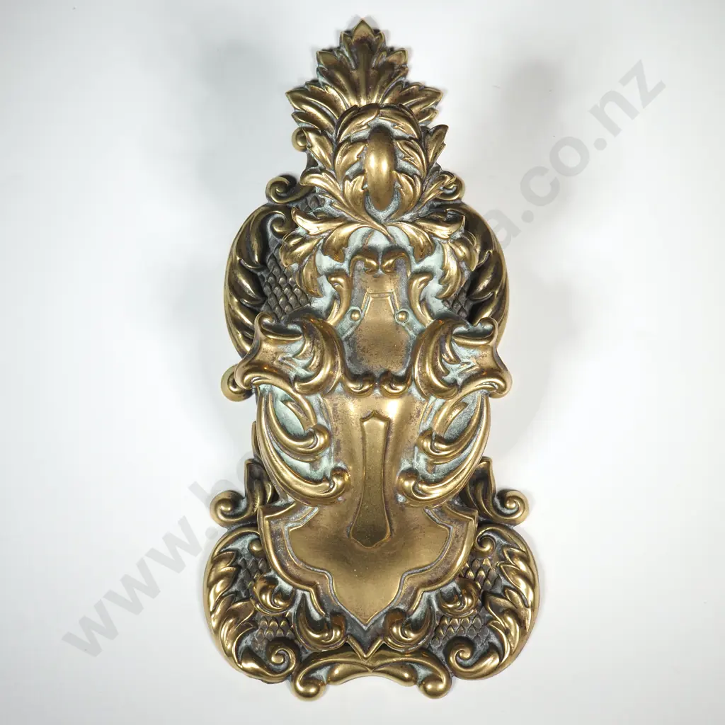 Large Ornate Victorian  Brass Paper Clip  Image 1++