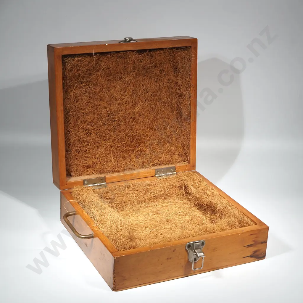 Vintage 1960s Box from the Lyttleton Harbour Board - Marked Straddle W/S Image 1++