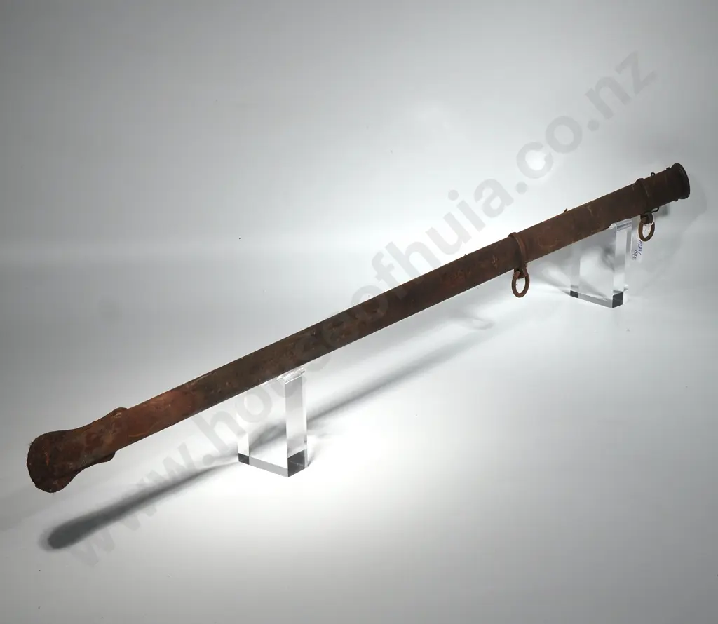 Antique Military Metal Scabbard Image 1++