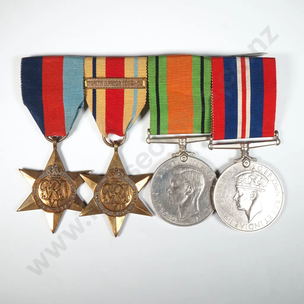 WW2 Group of Four Medals Image 1++