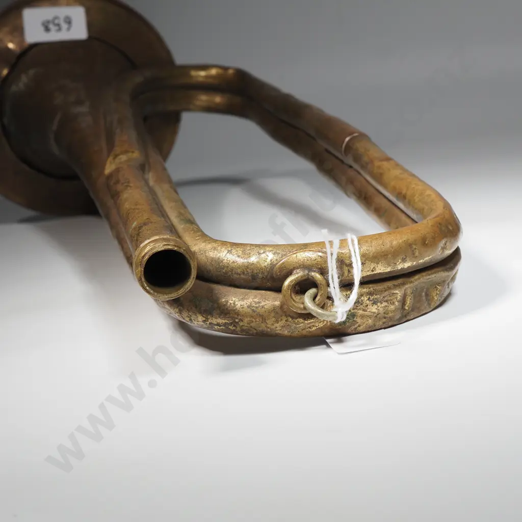 Battered Brass Bugle Image 1++