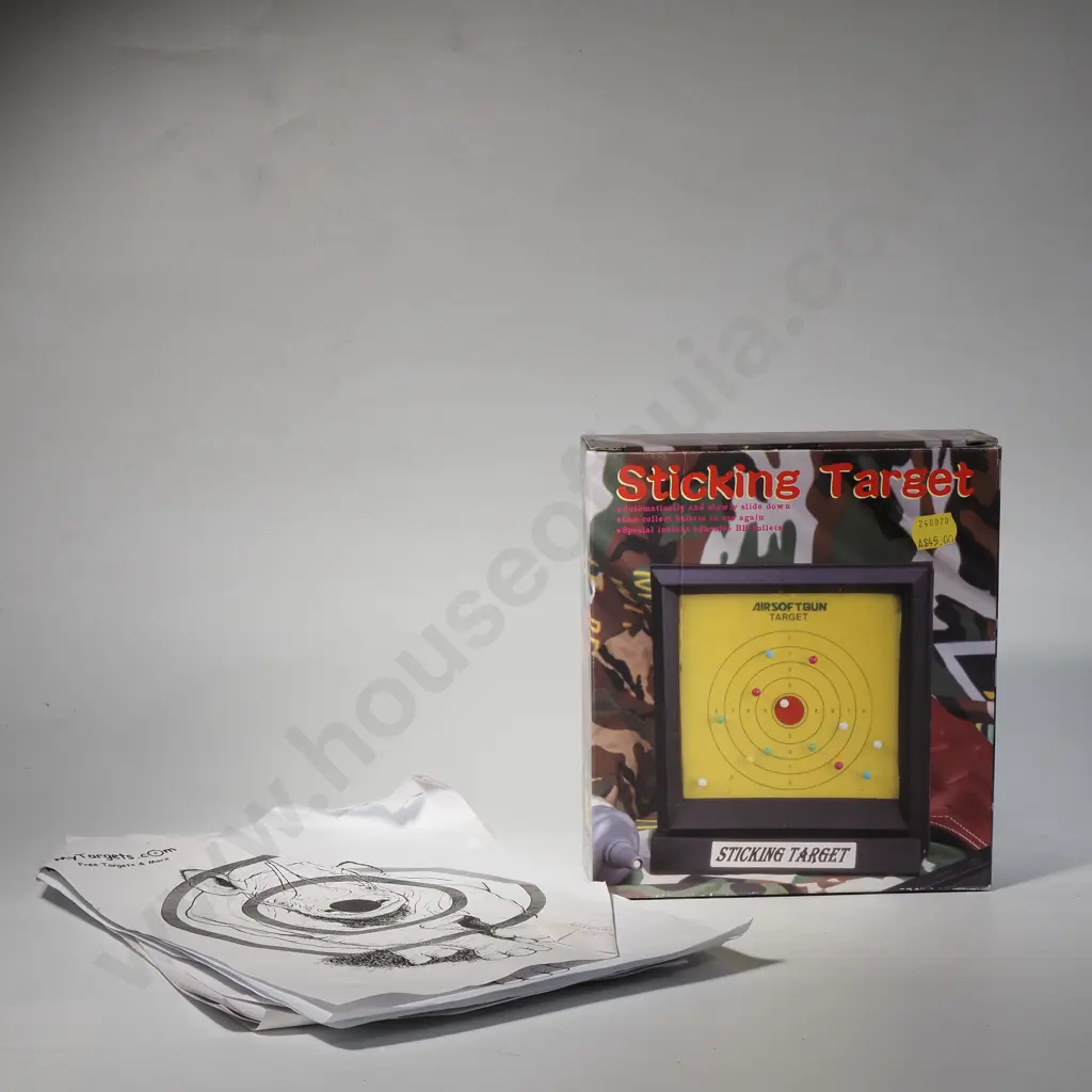 Sticking Air Soft Gun Target & Paper Targets  Image 1++