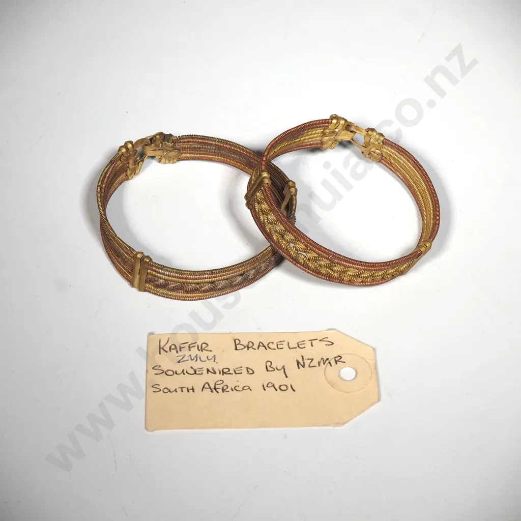 Kaffir (Zulu) Bracelets 1901 Image 1++