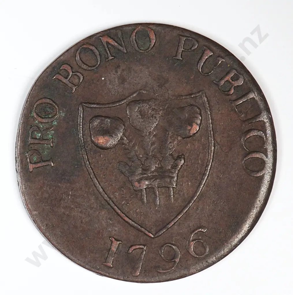 Farthing: 1796 - Very Fine Image 1++