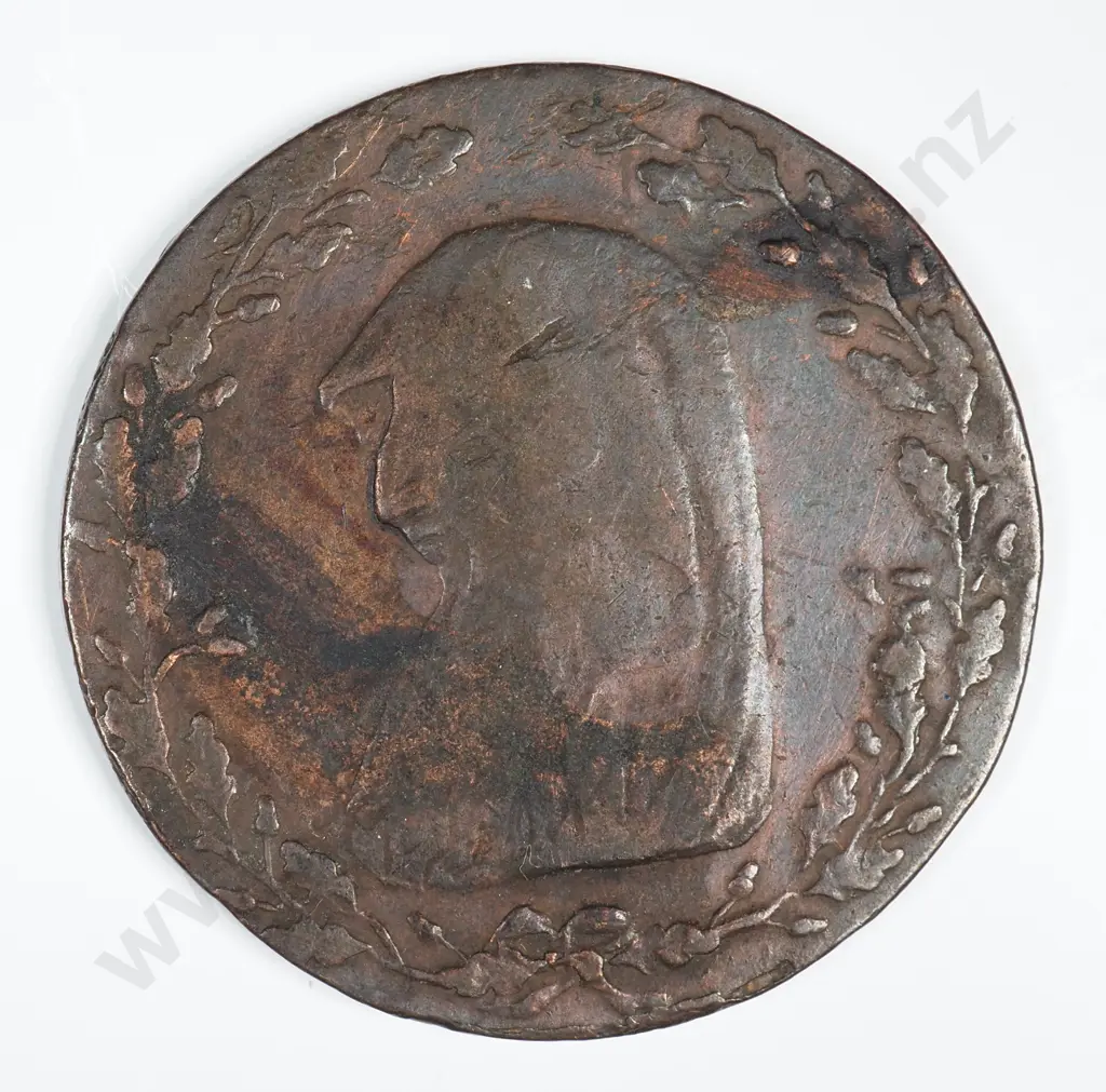 Halfpenny: 1791 - Very Fine Image 1++