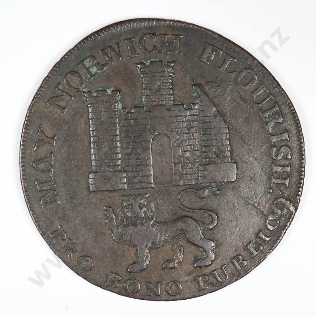 Halfpenny: 1792 - Very Fine Image 1++