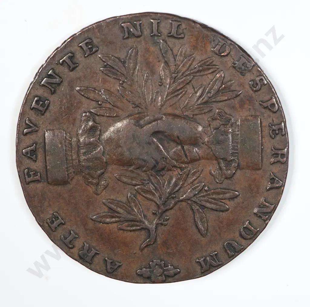 Halfpenny: 1793 - Very Fine Image 1++