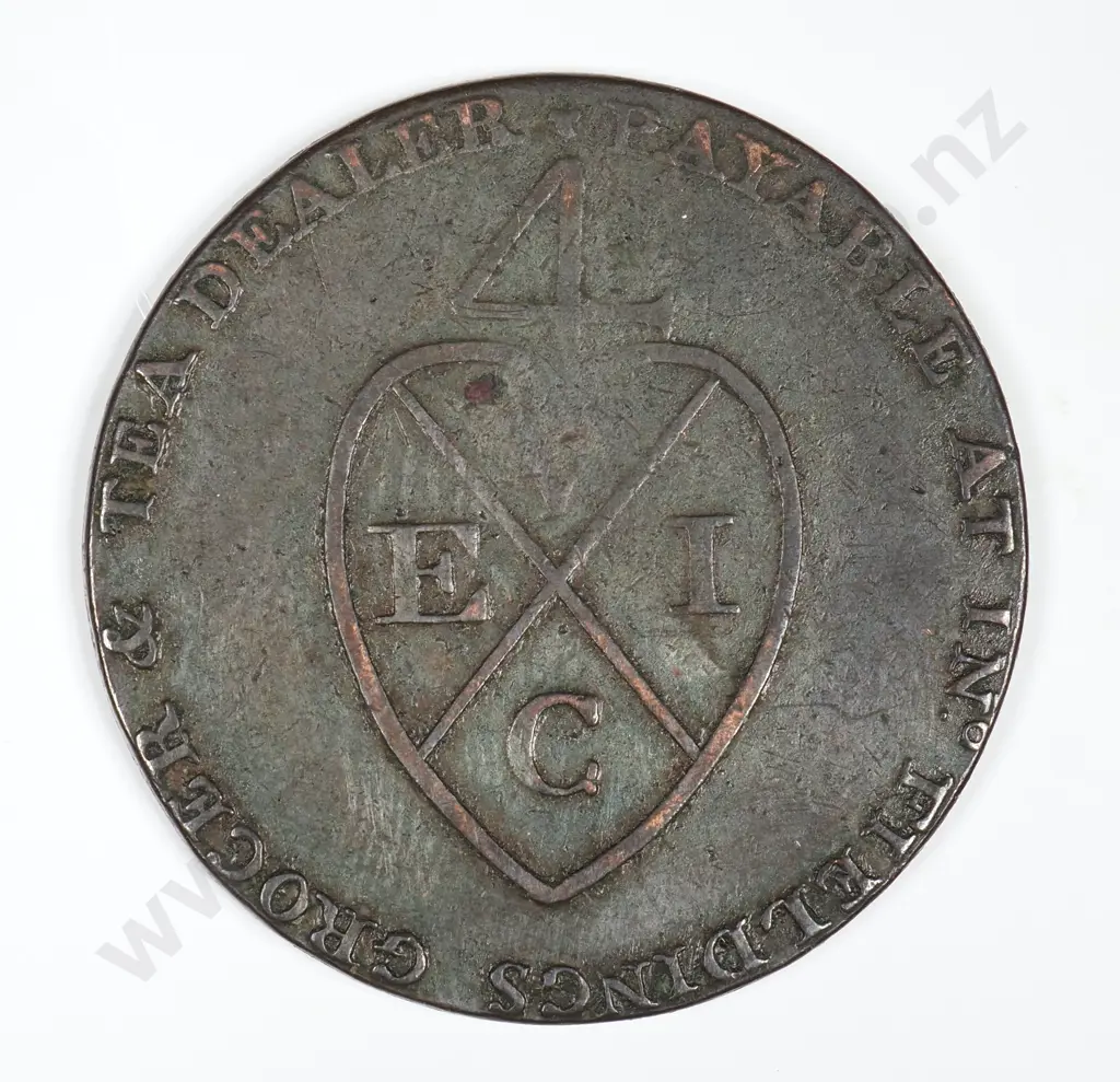 Halfpenny: 1793 - Very Fine Image 1++