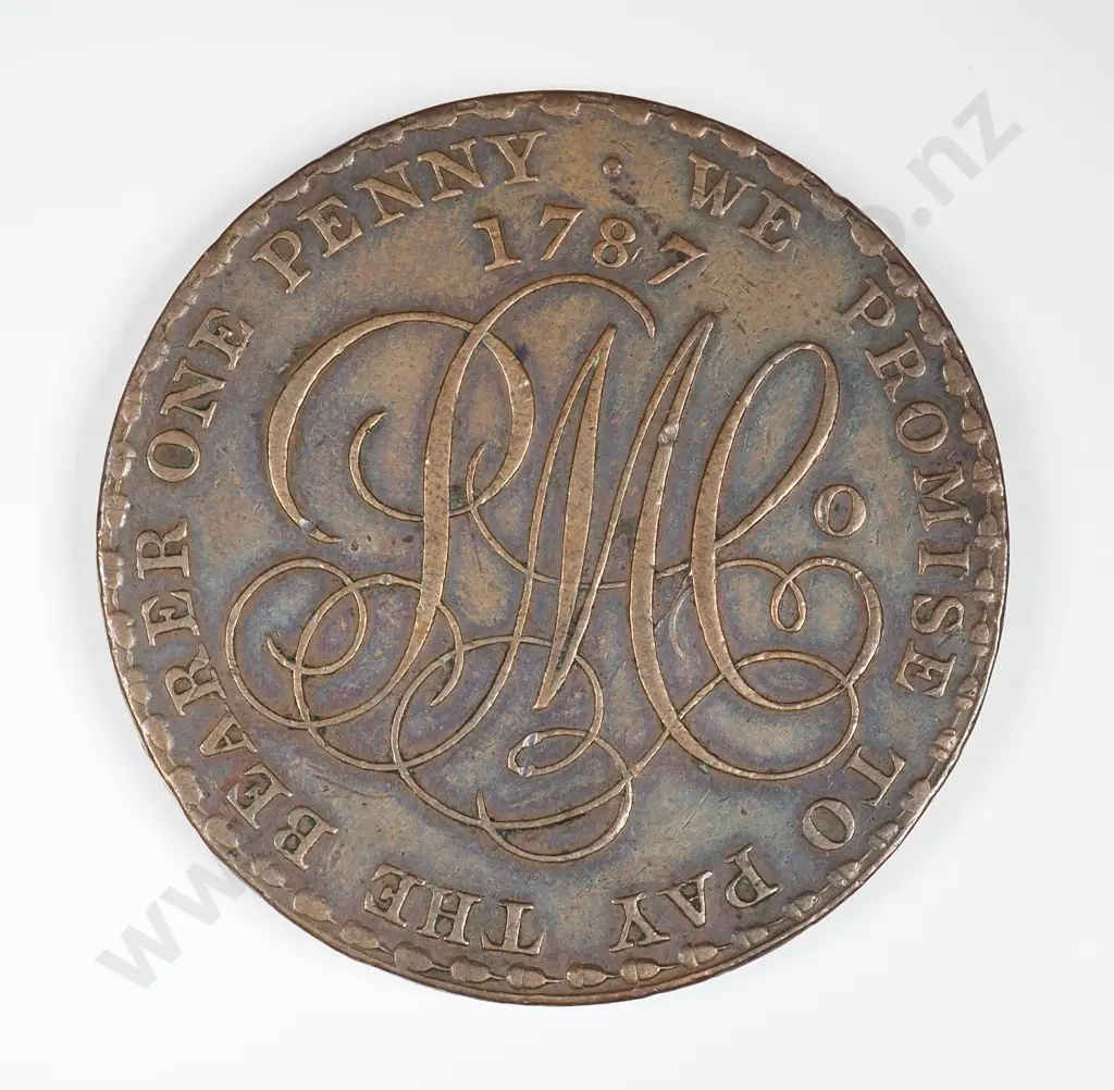 Penny: 1787 - Extremely Fine Image 1++