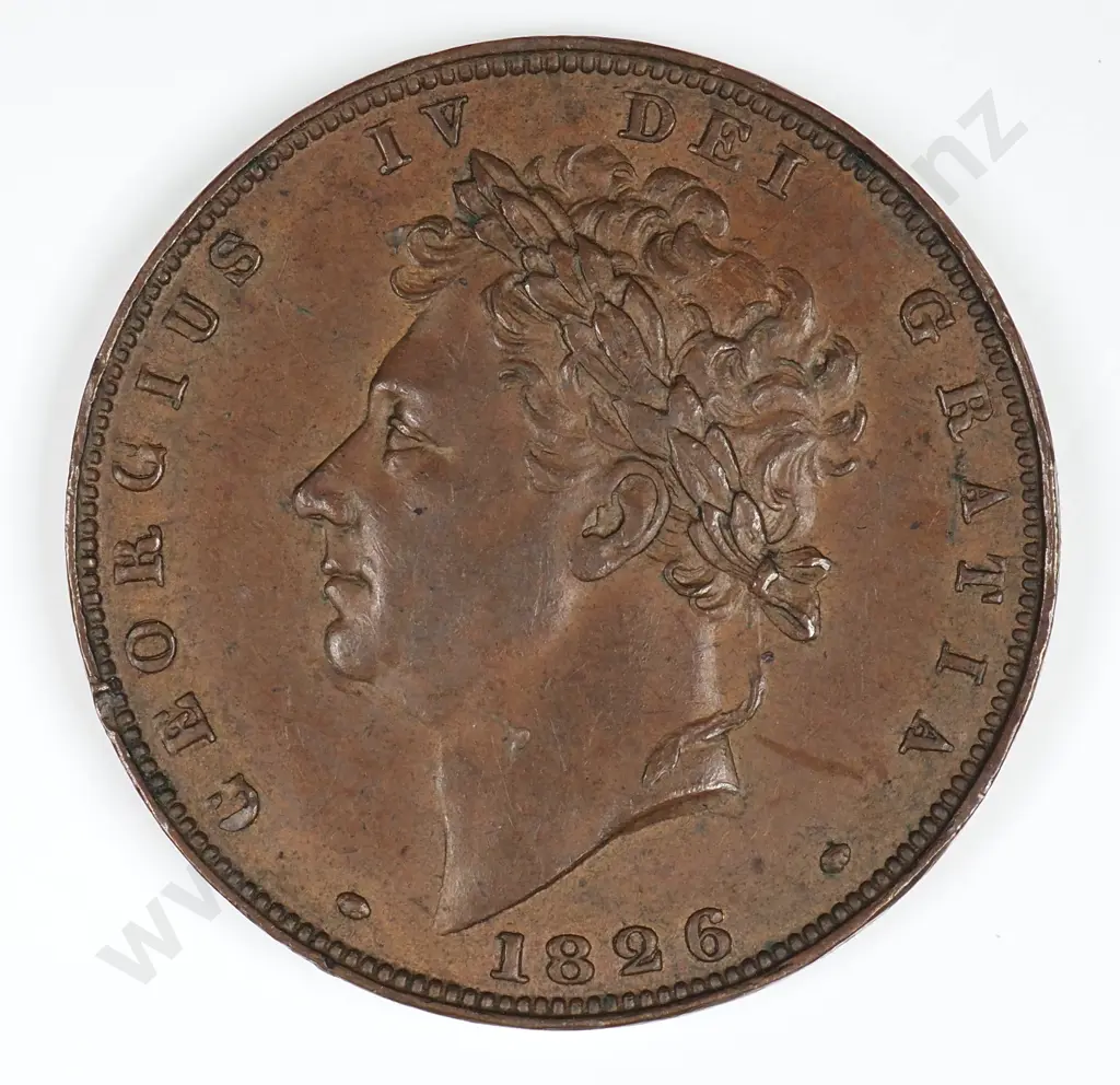Farthing: 1826 - Extremely Fine Image 1++