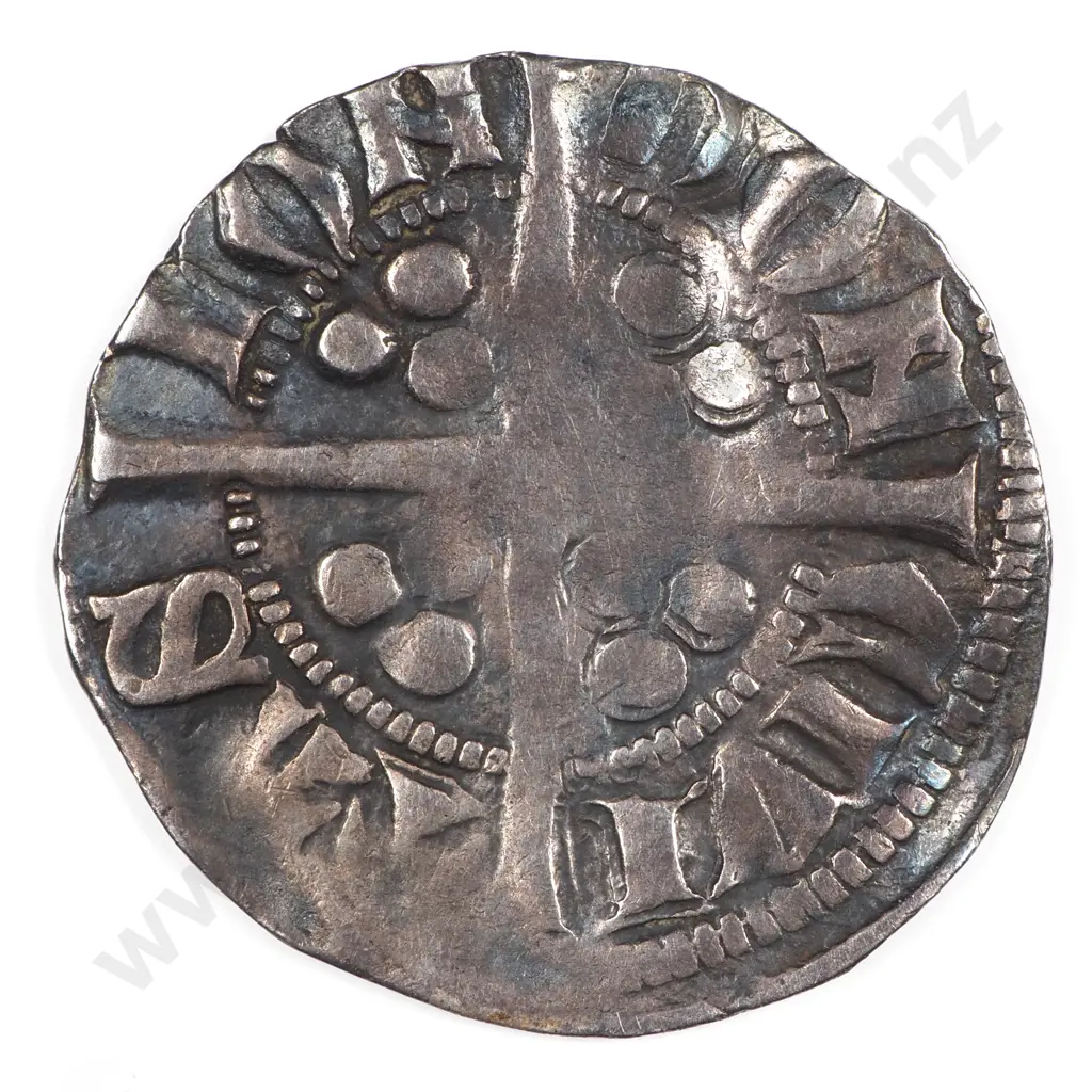 Penny: 1305-10 Hammered Silver, Edward I, London, Type 10 Secondary - Fine Image 1++