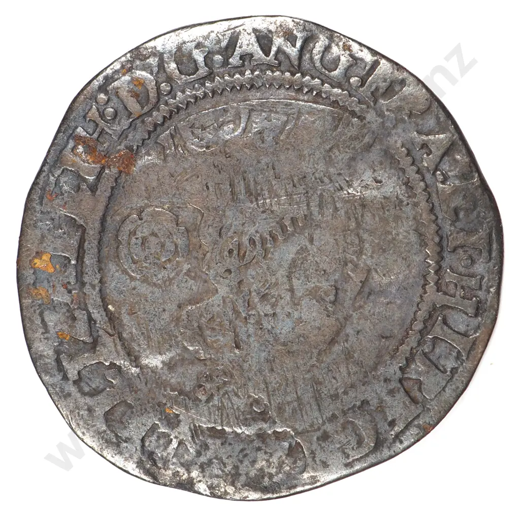 Threepence: 1561, Elizabeth I, Pheon Mintmark - Fine Image 1++