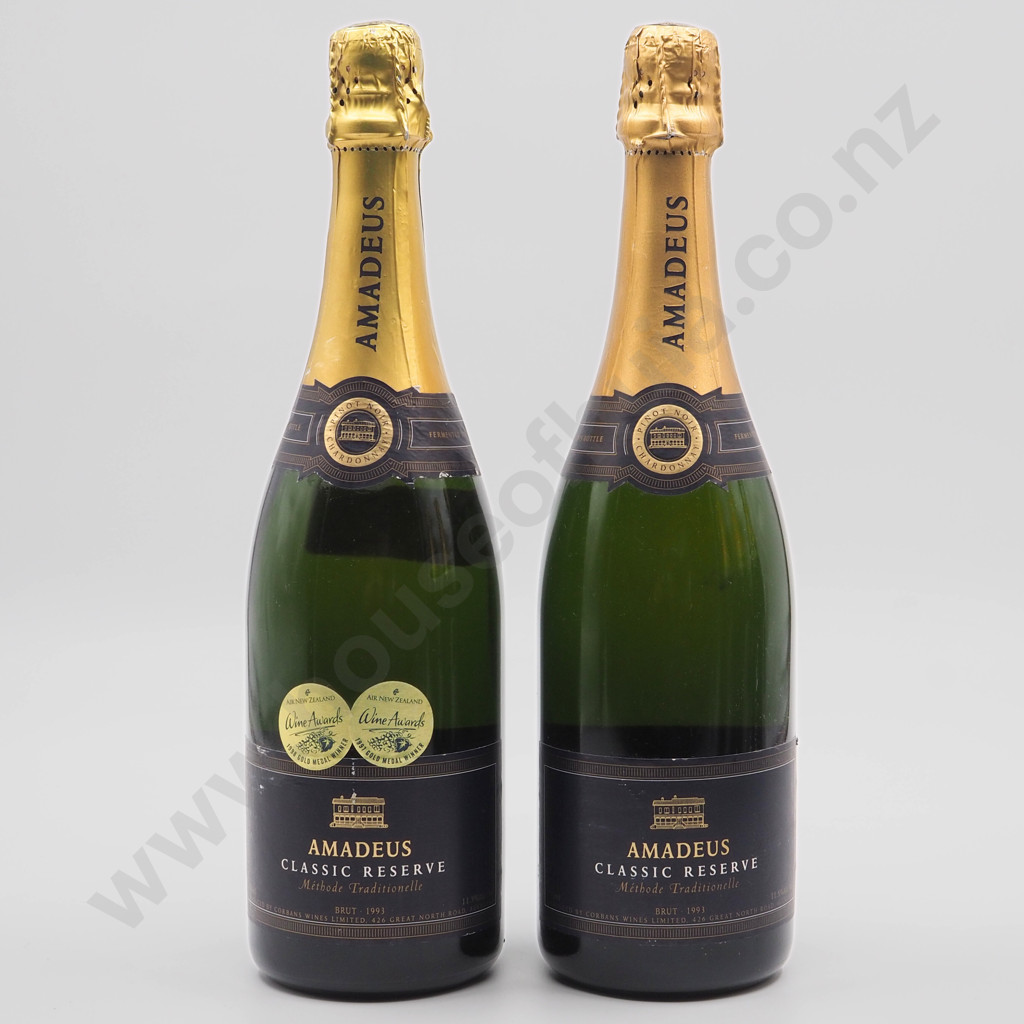 Two Bottles Amadeus Classic Reserve Brut 1993 Image 1++