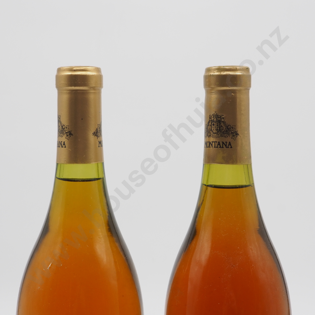 Two Bottles of Montana Gisborne Chardonnay 1990 Image 1++