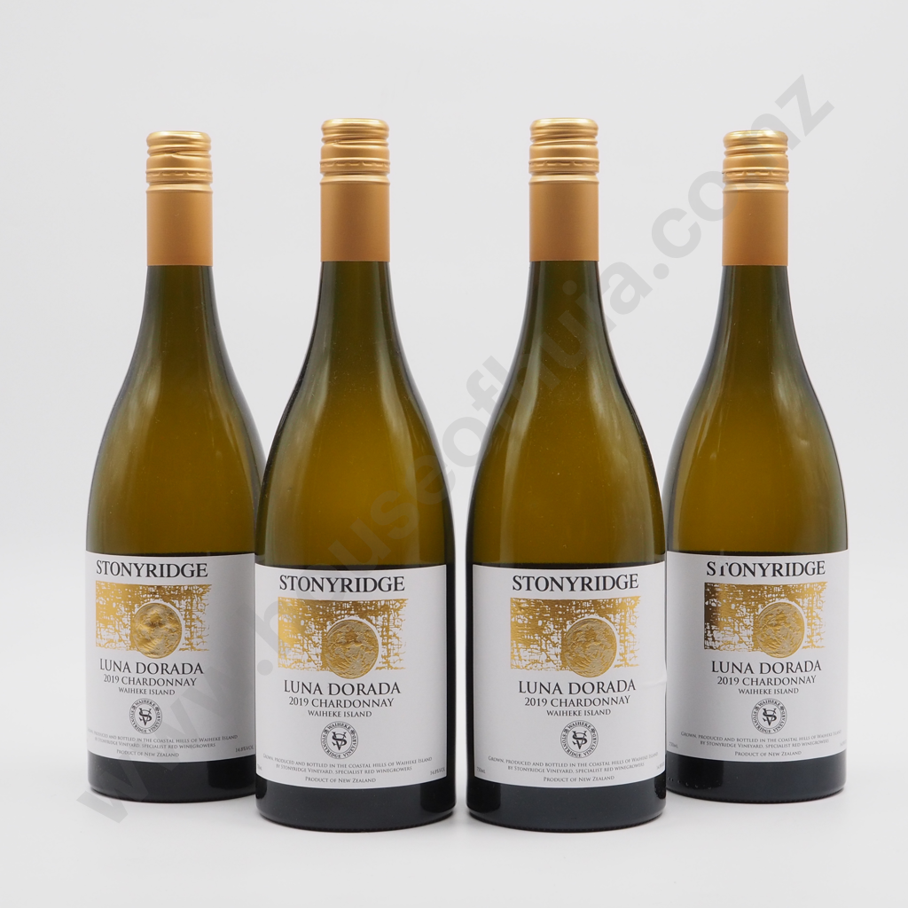 Four Stonyridge Luna Dorada Chardonnay 2019 Image 1++