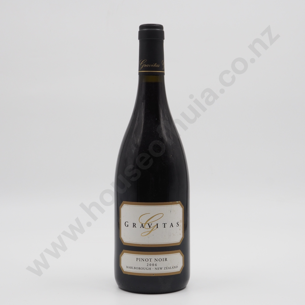 Gravitas Pinot Noir  2006 Image 1++
