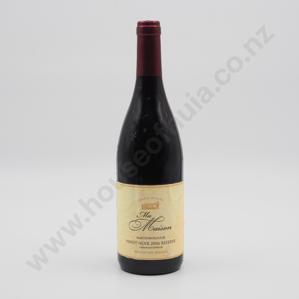Ma Maison Pinot Noir Reserve  2006 Image 1++