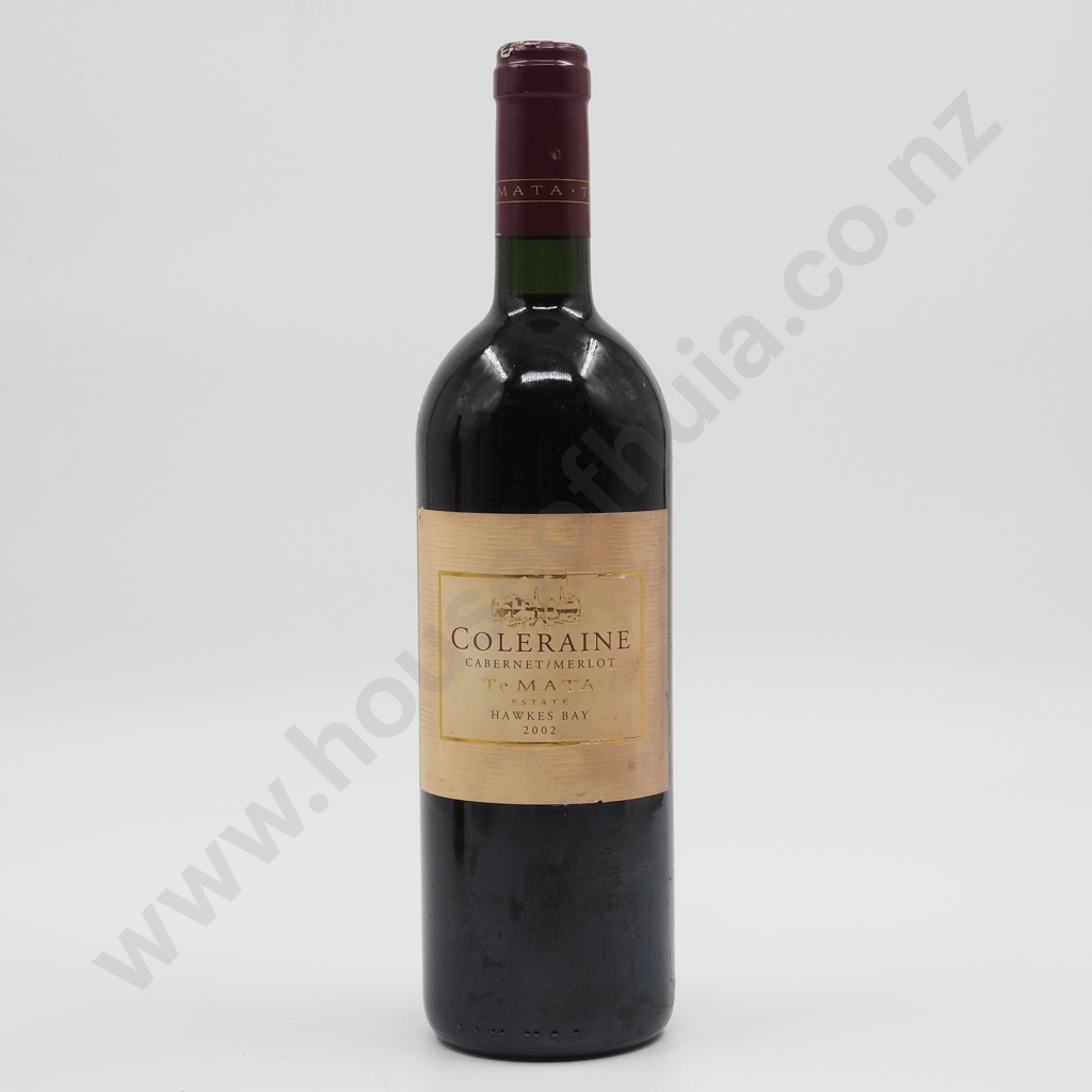 Te Mata Coleraine 2002 (Some Damage to Top Seal) Image 1++