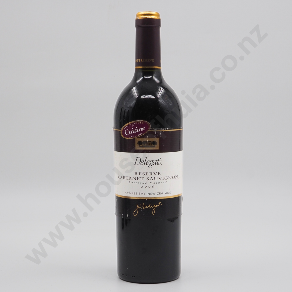 Delegat's Reserve Cabernet Sauvignon 2000 Image 1++