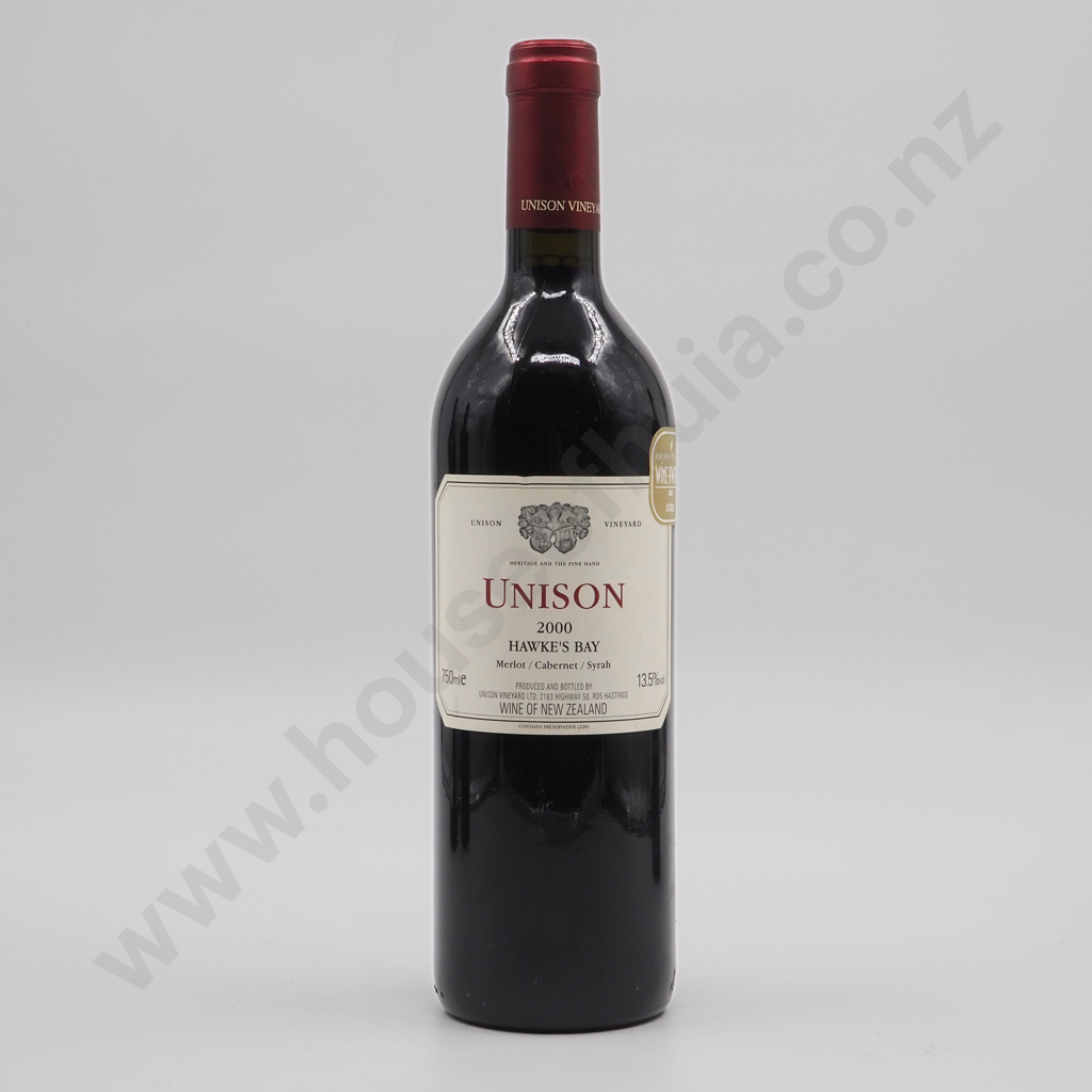 Unison Merlot /Cabernet /Syrah 2000 Image 1++