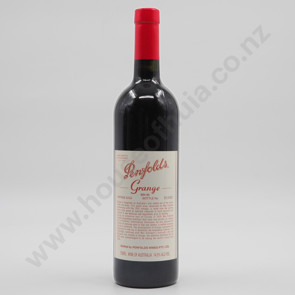 Penfolds Australia Grange Bin 95 2002 Image 1++