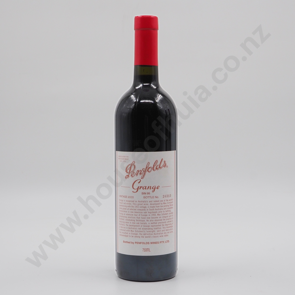 Penfolds Australia Grange Bin 95 2003 Image 1++