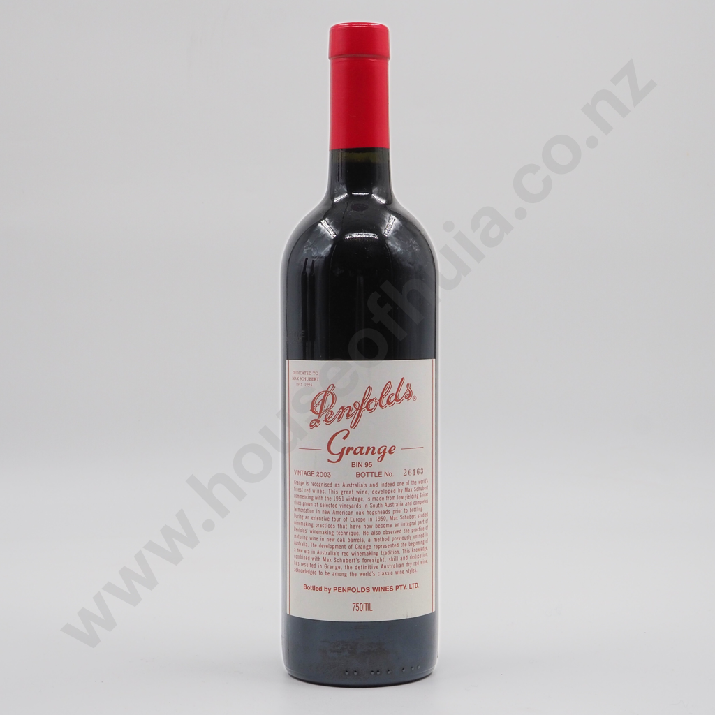 Penfolds Australia Grange Bin 95 2003 Image 1++